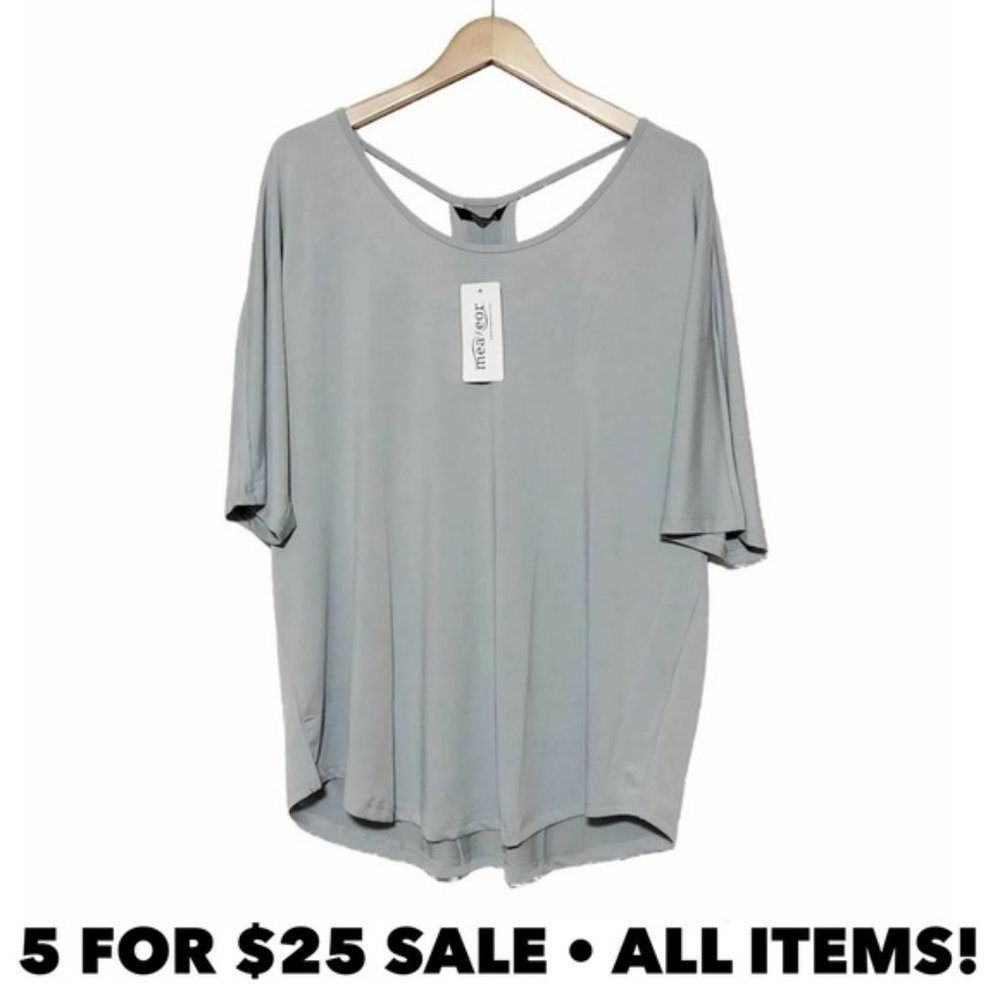Meaneor NWT Racerback Top
